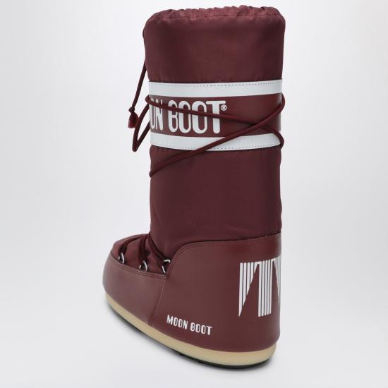 25FW 문부츠 아이콘 나일론 부츠 80D1400440NY Burgundy - MOON BOOT