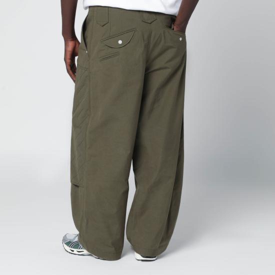 25FW 겐조 스트레이트 팬츠 FF65PA2469HDCO Green - KENZO