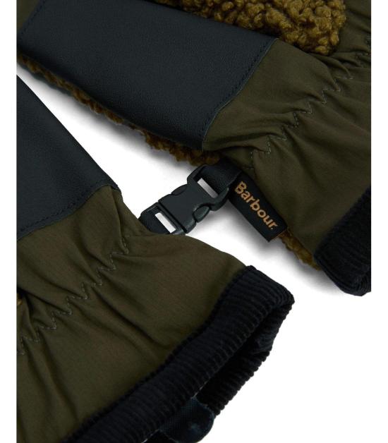 25FW 바버 장갑 MGL0146 OL71 M Black - BARBOUR