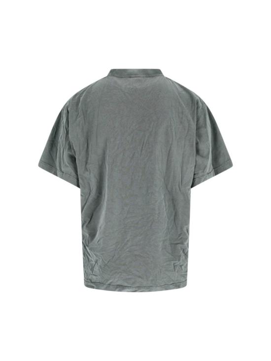 25FW 발렌시아가 루프 스포츠 아이콘 오버사이즈 티셔츠 850345 TTVH91220 Grey - BALENCIAGA