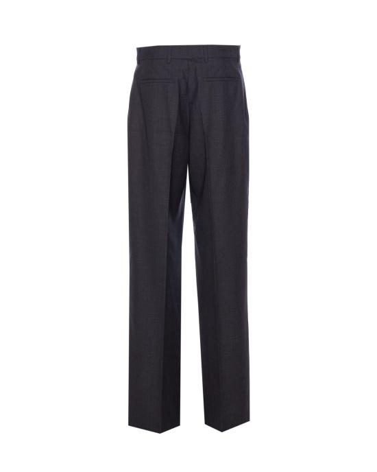 25FW 구찌 로고 울 스트레이트 팬츠 836760 Z7ATK1054 Grey - GUCCI