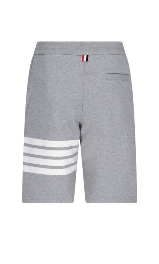 25SS 톰브라운 클래식 루프백 4바 스웨트쇼츠 MJQ012H00535068 Grey - THOM BROWNE