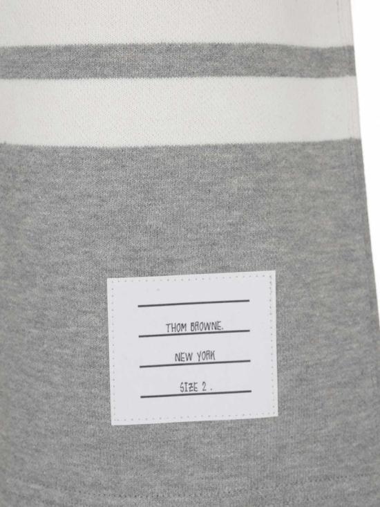 25SS 톰브라운 클래식 루프백 4바 스웨트쇼츠 MJQ012H00535068 Grey - THOM BROWNE