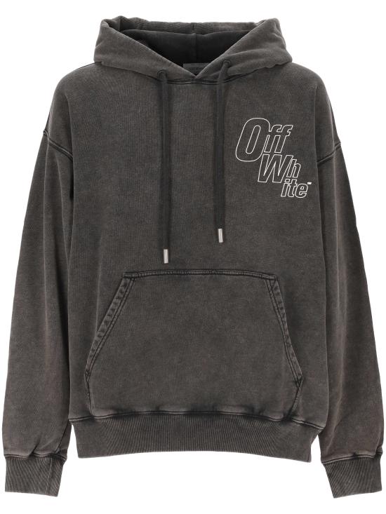 25FW 오프화이트 긴팔 티셔츠 OMBB085F25FLE00K 1301 VINTAGE BL