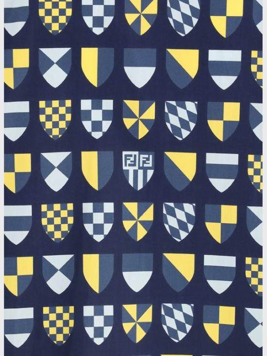 25SS 펜디 긴팔 셔츠 FS1319AU76F0QG3 Blue - FENDI