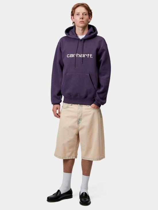 26SS 칼하트 WIP 로고 후드 티셔츠 I030547 38I XX Lokers - CARHARTT WIP