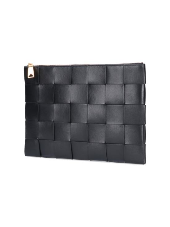 24FW 보테가베네타 지갑 652931 VCQC18425 Black - BOTTEGA VENETA