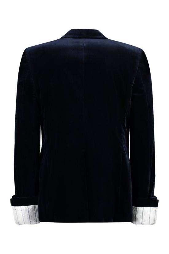  구찌 스트레치 코튼 벨벳 포멀 자켓 753082 ZJV754240 Black - GUCCI