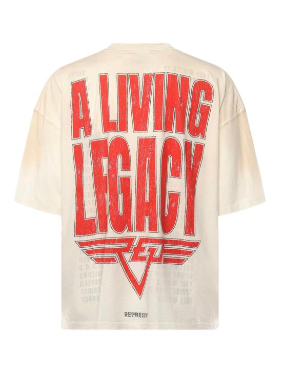 25FW 리프레젠트 반팔 티셔츠 MLM100176 30 FLAT WHITE - REPRESENT