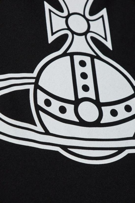 25FW 비비안웨스트우드 반팔 티셔츠 3G01004E J001MN401 Black - VIVIENNE WESTWOOD