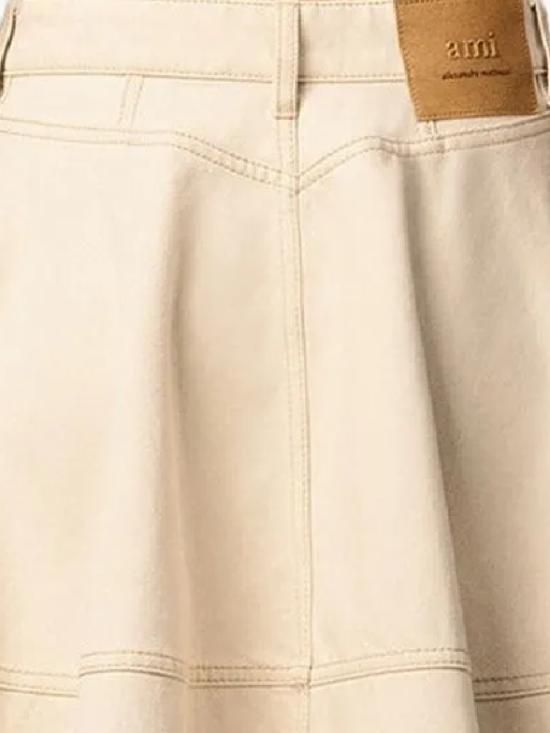 25FW 아미 미디 스커트 FSK436 DE0106150 Beige - AMI