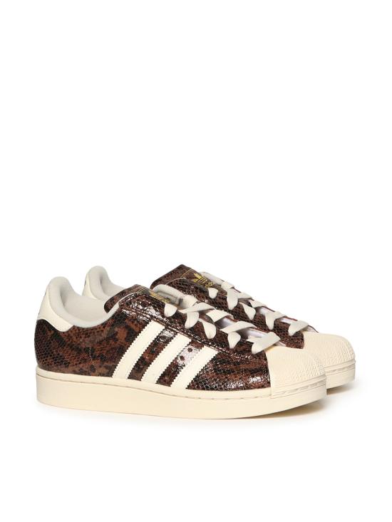 25FW 아디다스 슈퍼스타 II 스니커즈 JP8158 Preloved Brown Cream White Alu - ADIDAS