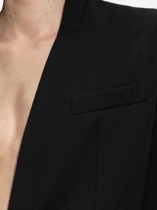 25FW 디 아티코 수트 자켓 251WCG00087WWW065AA 100 Black - THE ATTICO