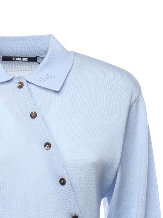 25FW 자크뮈스 바디수트 티셔츠 25HBSW00598AK00145 330 Blue - JACQUEMUS