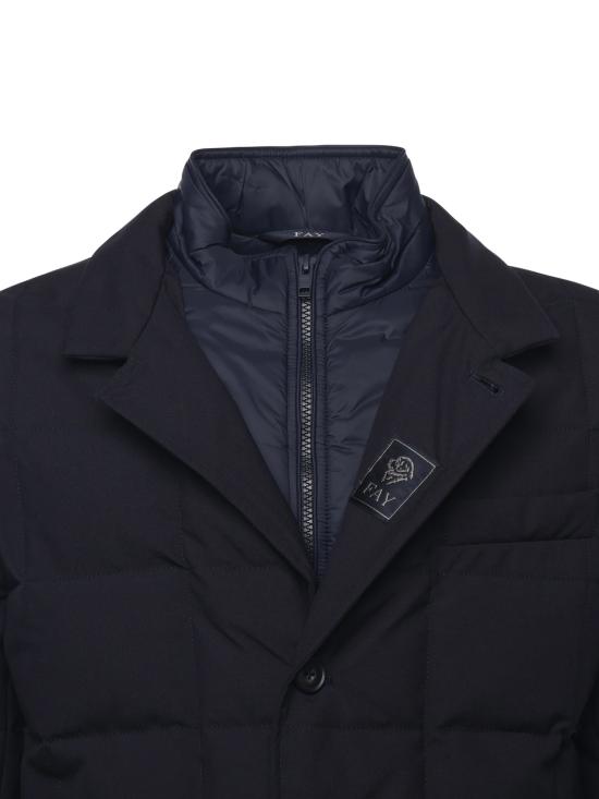 25FW 페이 숏패딩 NAM45510210XOB U807 Blue - FAY