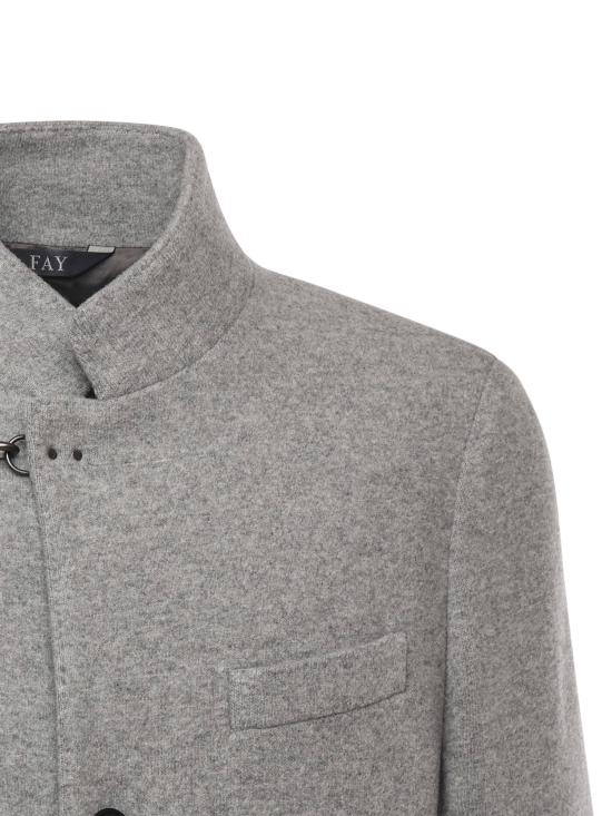 25FW 페이 코트 NAM5451025JXLQ B201 Grey - FAY