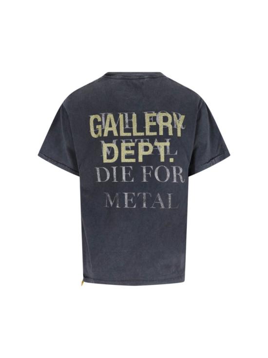 25FW 갤러리 디파트먼트 반팔 티셔츠 LFM 10287VINTAGE BLACK - GALLERY DEPT