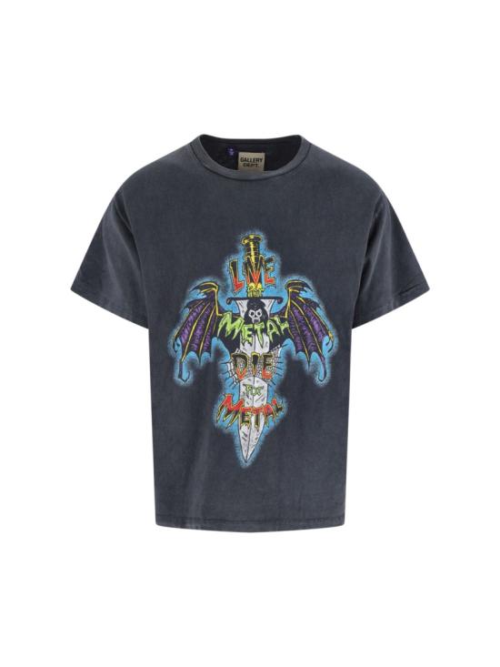 25FW 갤러리 디파트먼트 반팔 티셔츠 LFM 10287VINTAGE BLACK Black