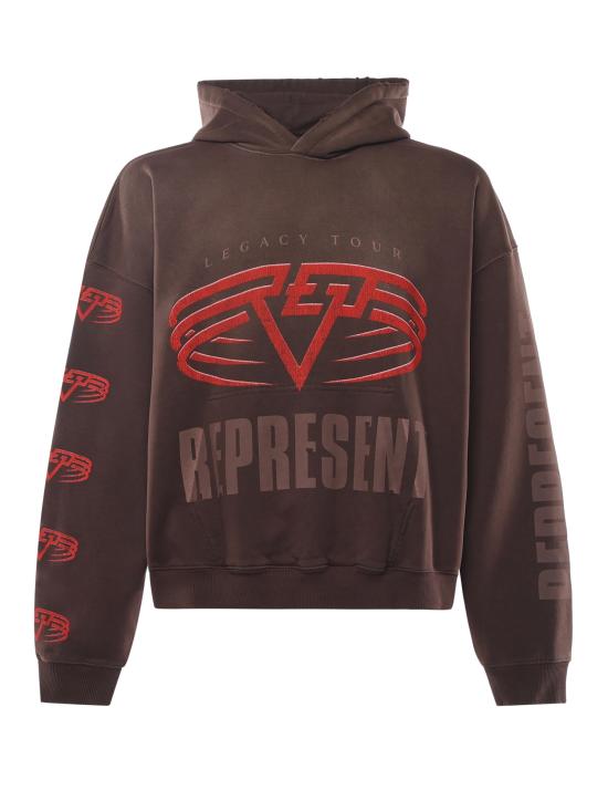 25FW 리프레젠트 긴팔 티셔츠 MLM100366 17 Black