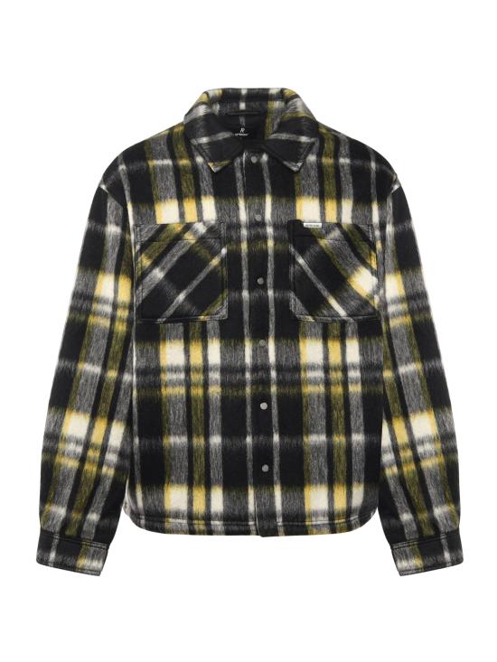 25FW 리프레젠트 긴팔 셔츠 MLM100241 01 Jet black