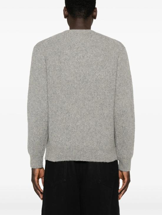 25FW 선플라워 Yak 야크 크루넥 스웨터 3033 GREYMELANGE Grey - SUNFLOWER