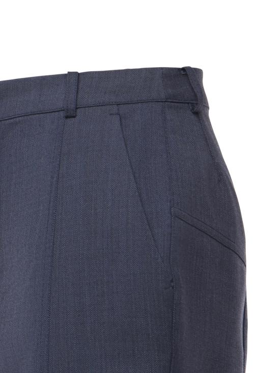 25FW 핑코 스트레이트 팬츠 105533 A2SNG07 Blue - PINKO