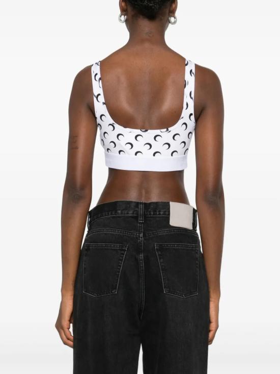 25FW 마린세르 블라우스 WUW055BCJER0001 WH00 White - MARINE SERRE