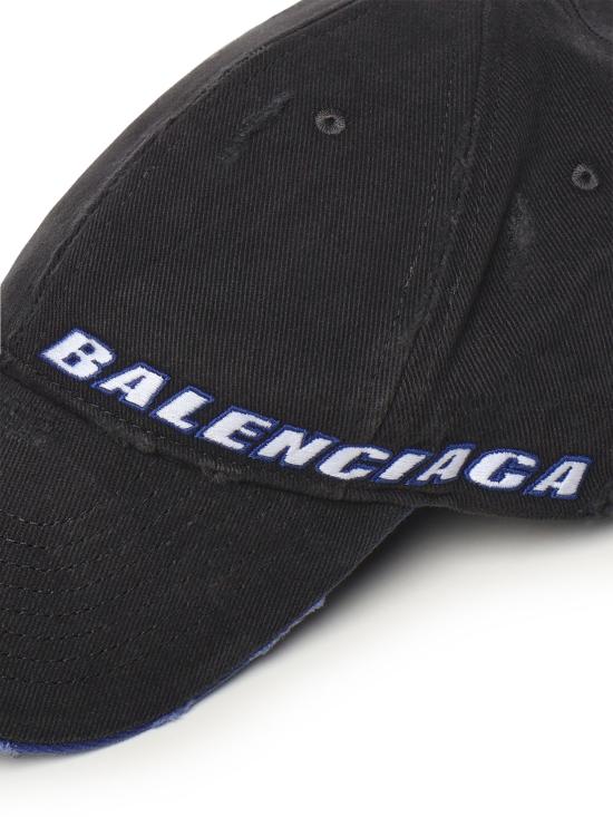 25FW 발렌시아가 볼캡 854036 410B21000 Black - BALENCIAGA