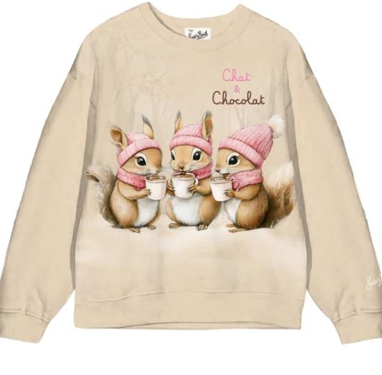 25FW [키즈] 세인트바쓰 트레이닝 상의 BRN0002 01059IBRIONY