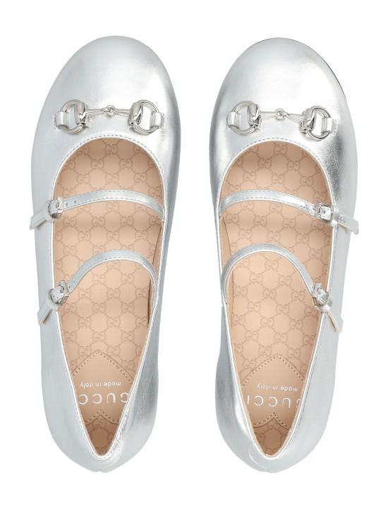 25FW [키즈] 구찌 슈즈 834355BMP00 8106 Argento - GUCCI