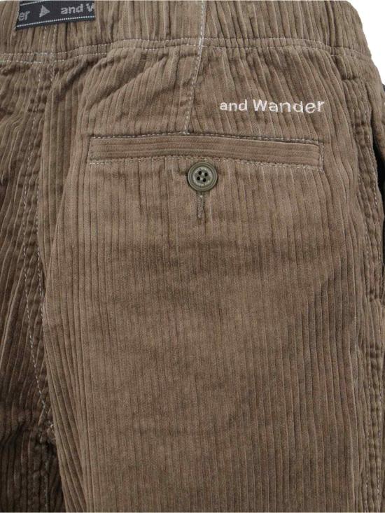 25FW 앤드원더 스트레이트 팬츠 5745282102 182 Green - AND WANDER