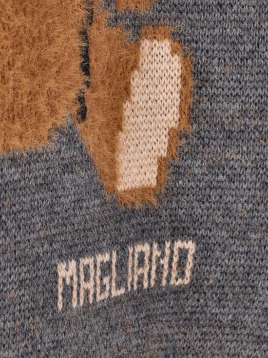 25FW 마리아노 스웨터 MGFW25VE01881 3320 Grey - MAGLIANO