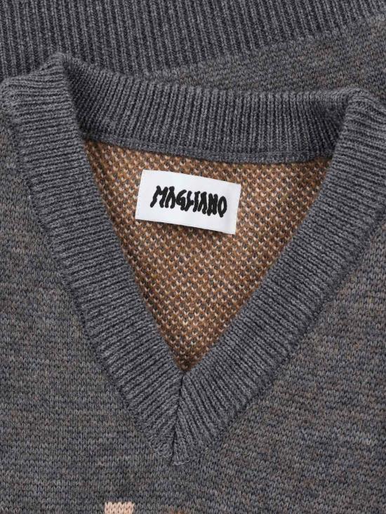 25FW 마리아노 스웨터 MGFW25VE01881 3320 Grey - MAGLIANO