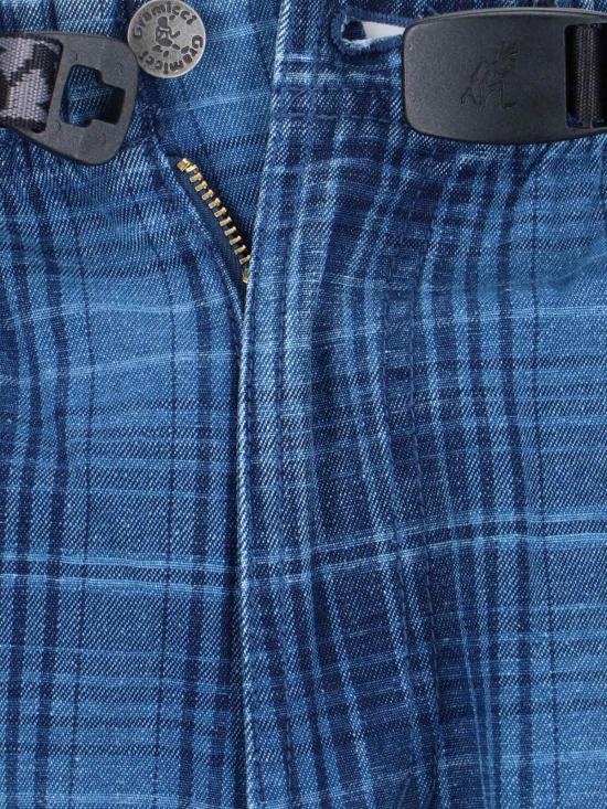 25FW 그라미치 스트레이트 팬츠 G5FM P076 INDIGO CHECKERED PLAID Blue - GRAMICCI