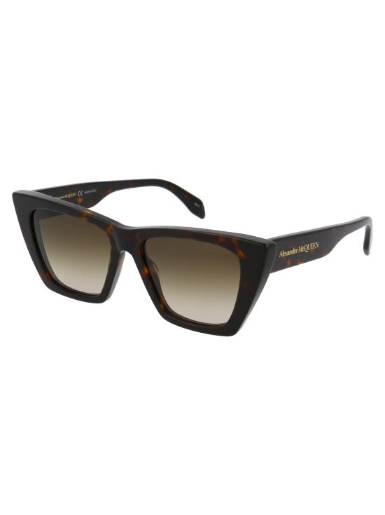  알렉산더 맥퀸 선글라스 AM0299S 002 HAVANA BROWN - ALEXANDER MCQUEEN