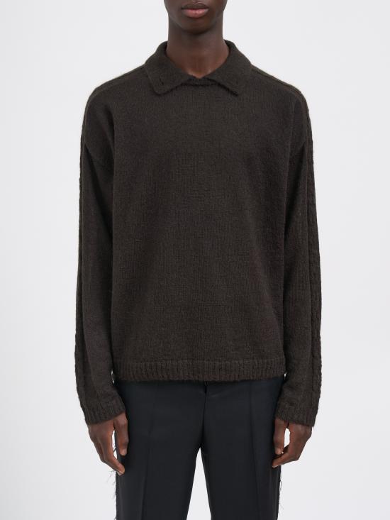 25FW 다닐로 파우라 스웨터 M14DP90490000725 Brown