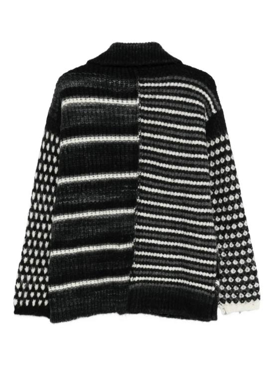 25FW 로베르토 콜리나 가디건 M50005 M5009 NERO GRIGIO - ROBERTO COLLINA