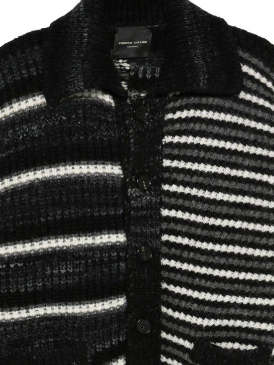 25FW 로베르토 콜리나 가디건 M50005 M5009 NERO GRIGIO - ROBERTO COLLINA