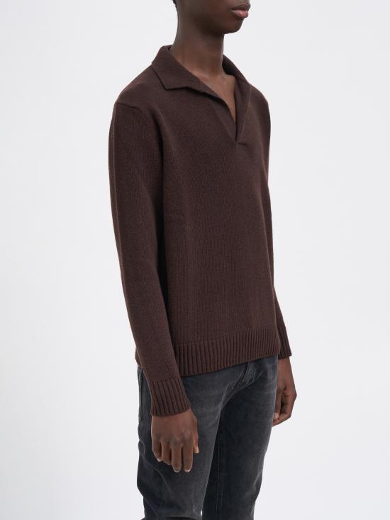 25FW 세븐 게이지 스웨터 MW25SGPUL0043654 Brown - SEVEN GAUGE