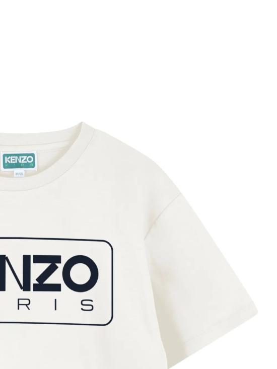 25FW [키즈] 겐조 티셔츠 K61494 BIANCO SPORCO - KENZO