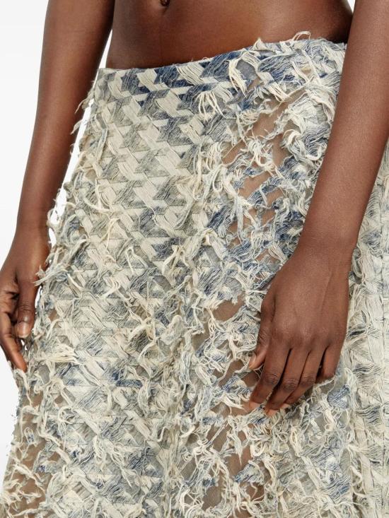 25FW 디젤 미디 스커트 A20749007CC 1 - DIESEL