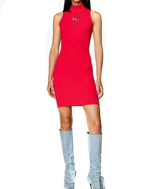 24FW 디젤 미디 스커트 A123960DLAX37I Red - DIESEL