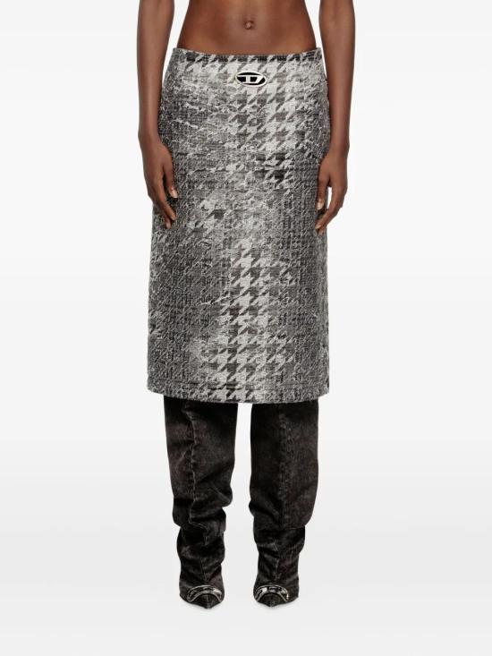 25FW 디젤 미디 스커트 A214700CEBN - DIESEL