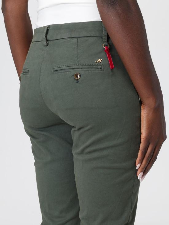 25FW 메이슨 스트레이트 팬츠 4PNTD1193BCBE011665 665 Green - MASON'S