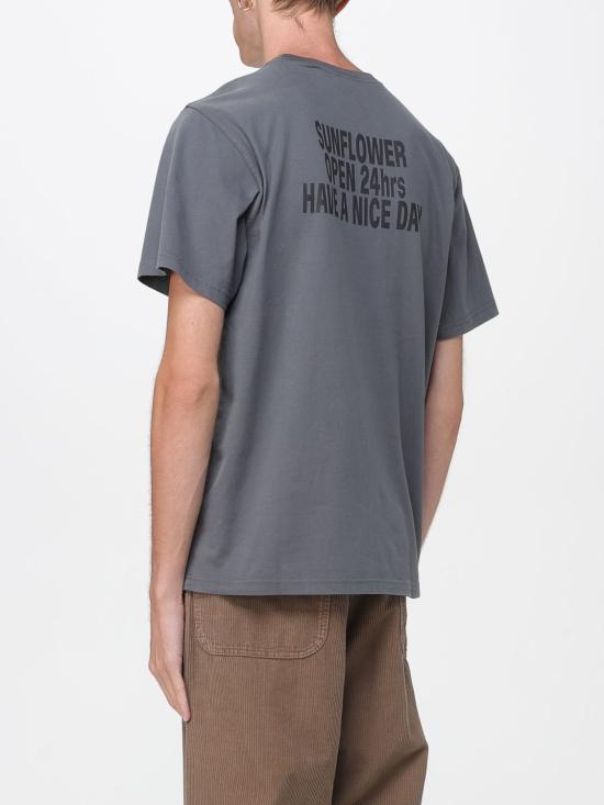 25FW 선플라워 반팔 티셔츠 20513 946 Grey - SUNFLOWER