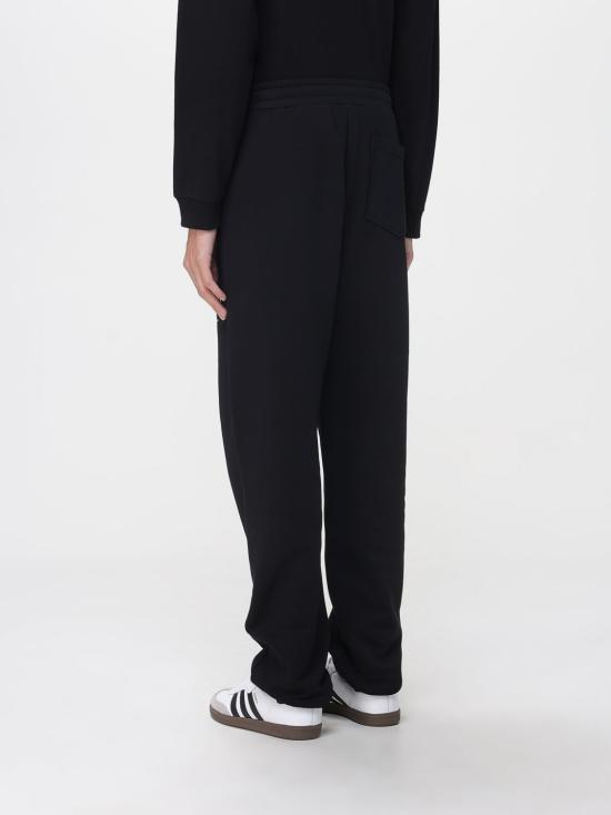 25FW 모스키노 스트레이트 팬츠 03495228 1555 Black - MOSCHINO