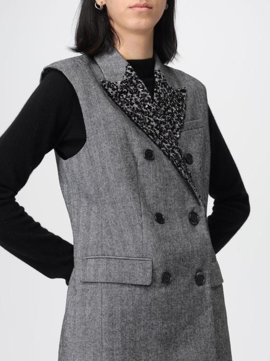 25FW 칼라거펠트 베스트 A4W14043 262 Grey - KARL LAGERFELD