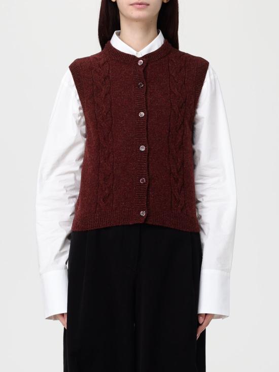 25FW 아페쎄 베스트 WOASGF22334 GAC Burgundy