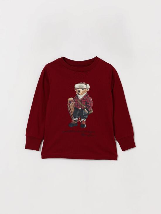 25FW [키즈] 폴로 랄프로렌 풀오버 322981265 001 Red