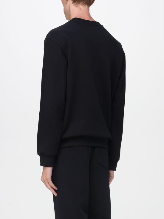 25FW 모스키노 긴팔 티셔츠 17114319 1555 Black - MOSCHINO